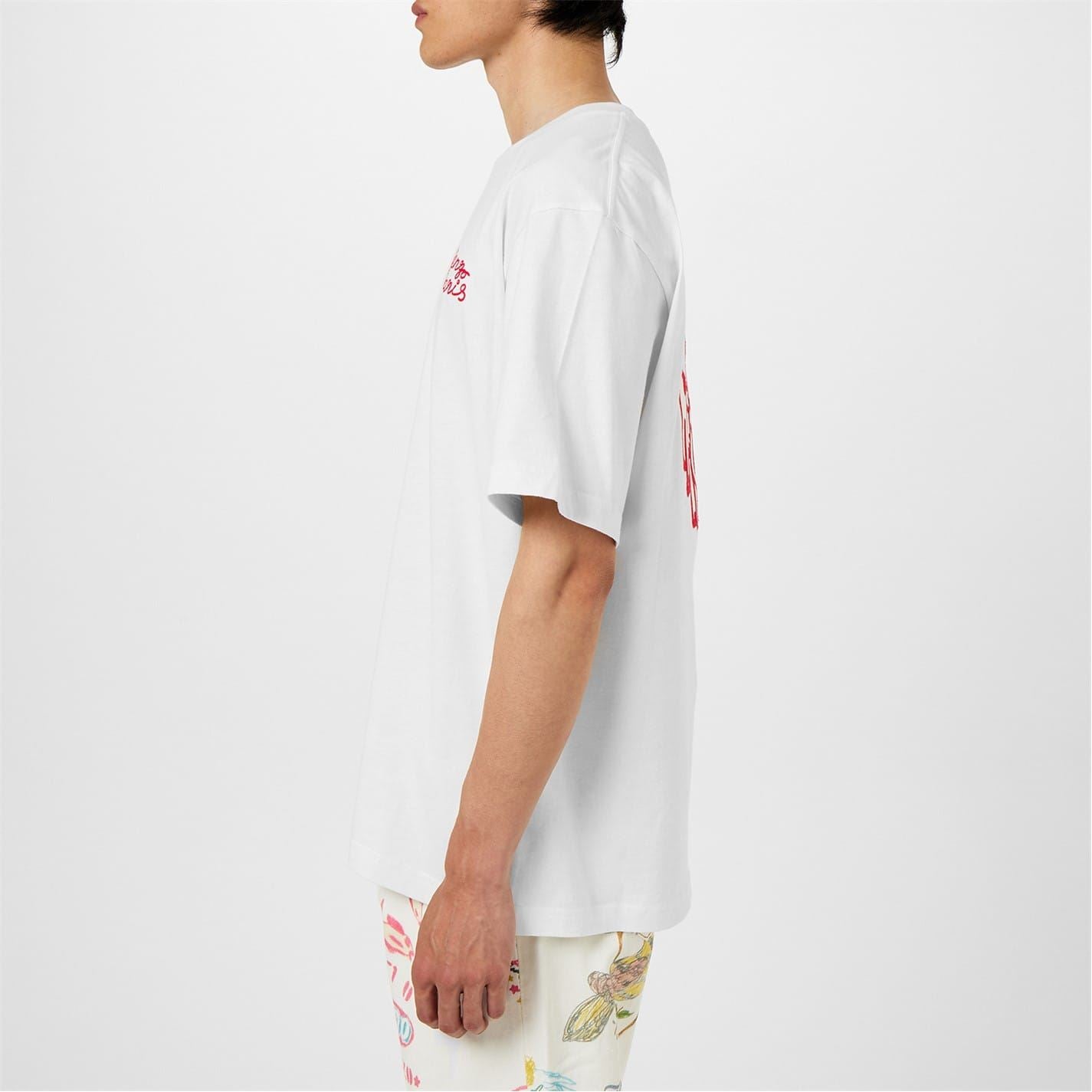Kenzo Logo Printed Cotton Jersey T-Shirt