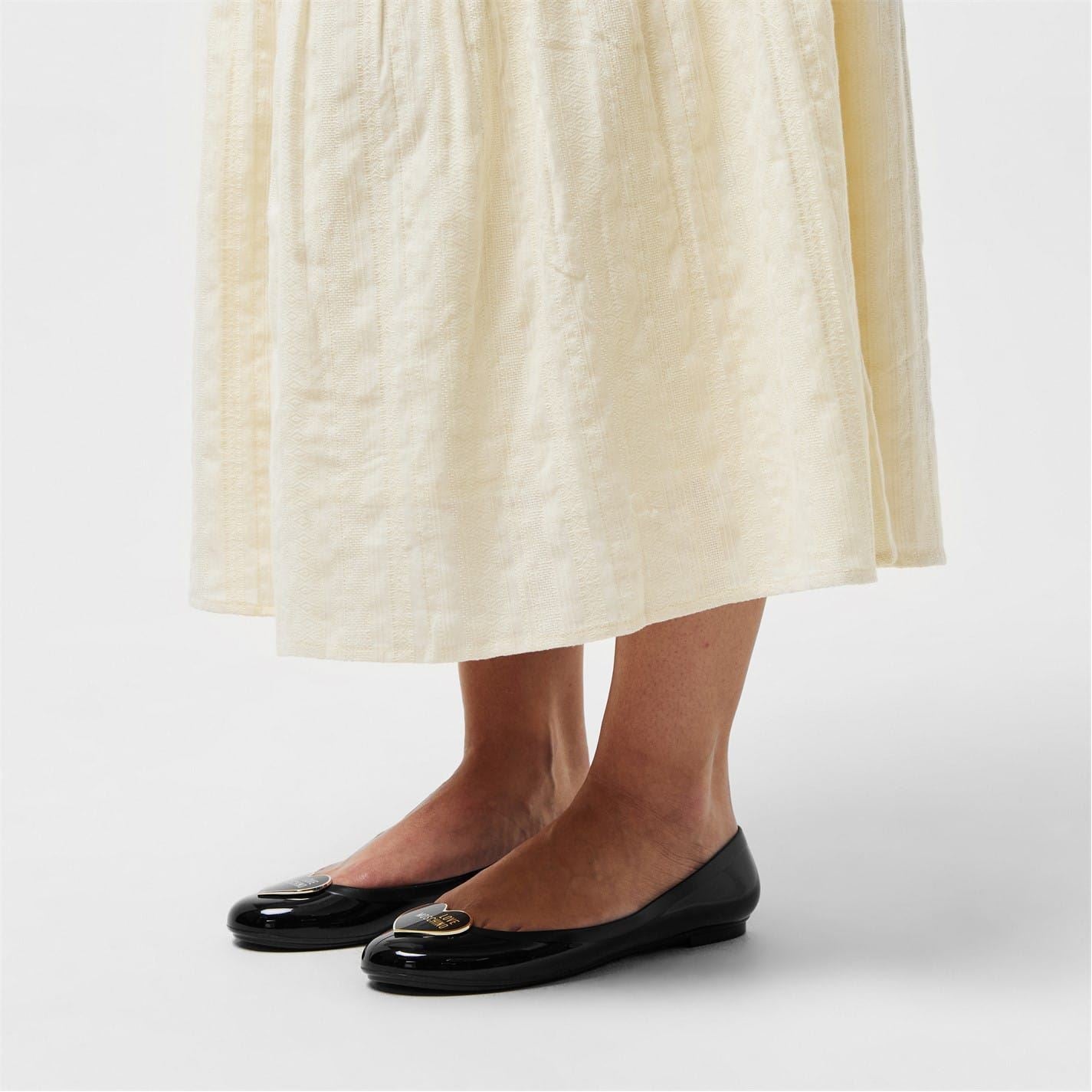 Love Moschino Jelly Ballet Pumps