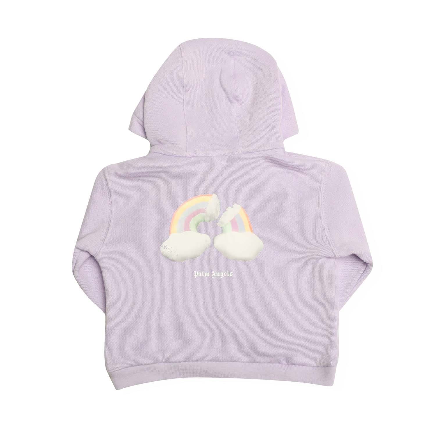 Palm Angels Infants Rainbow Zipped Hoodie