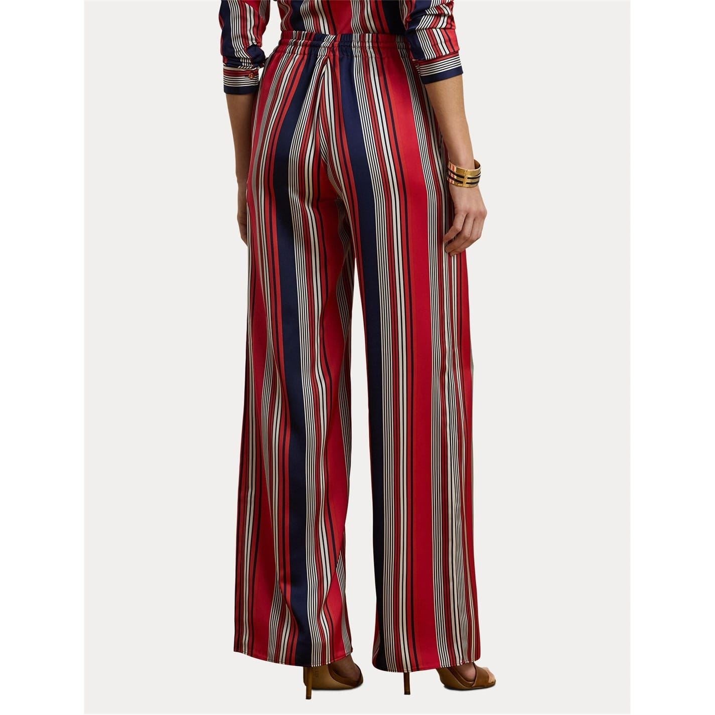 Lauren by Ralph Lauren Charmeuse Wide Leg Trousers