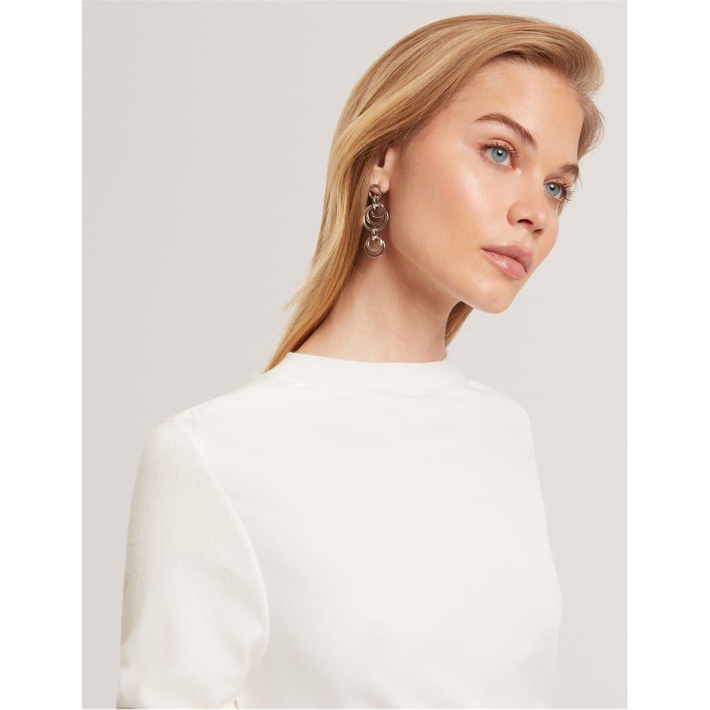 Ted Baker Mock Neck Long Sleeve Sweater