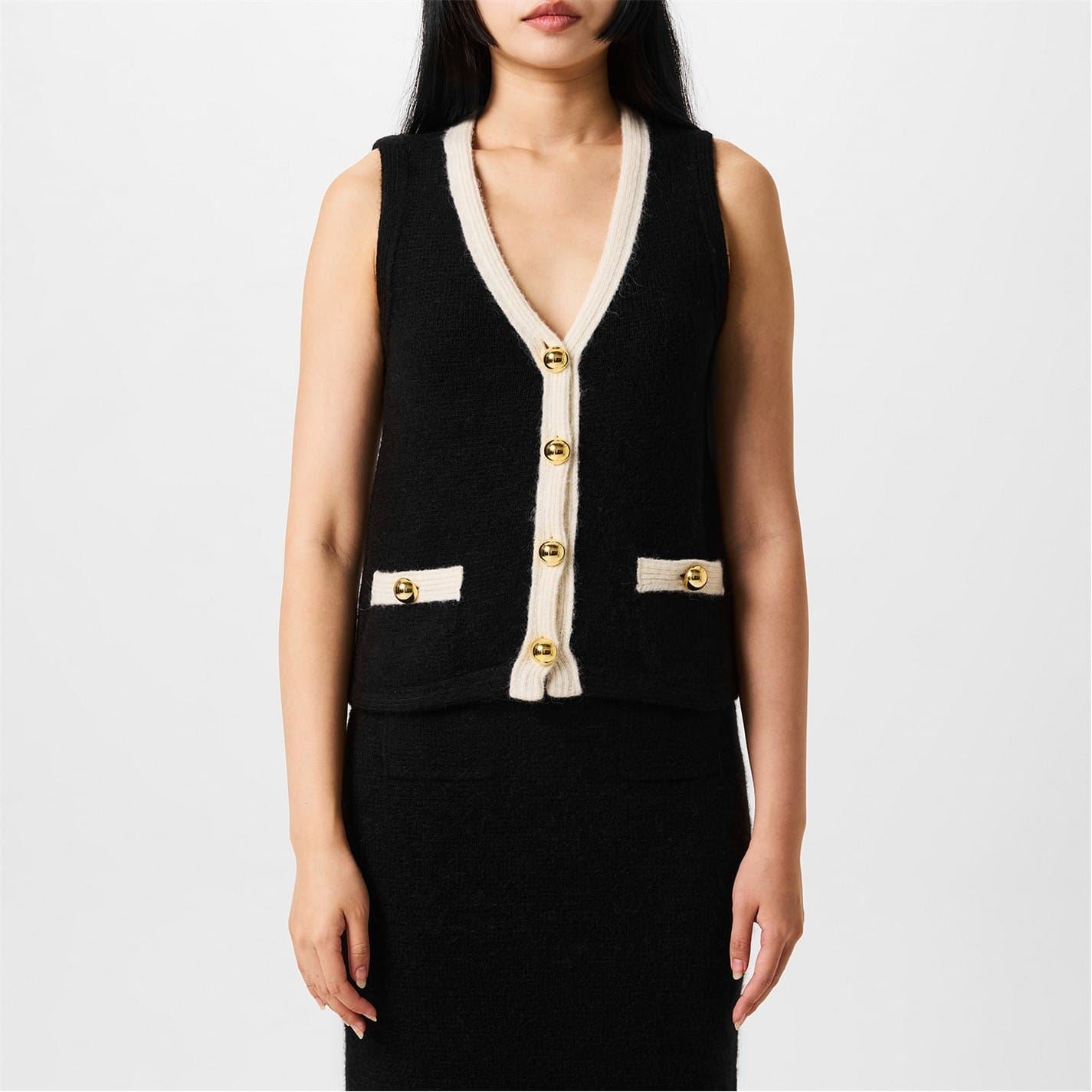 Alessandra Rich Knit Vest