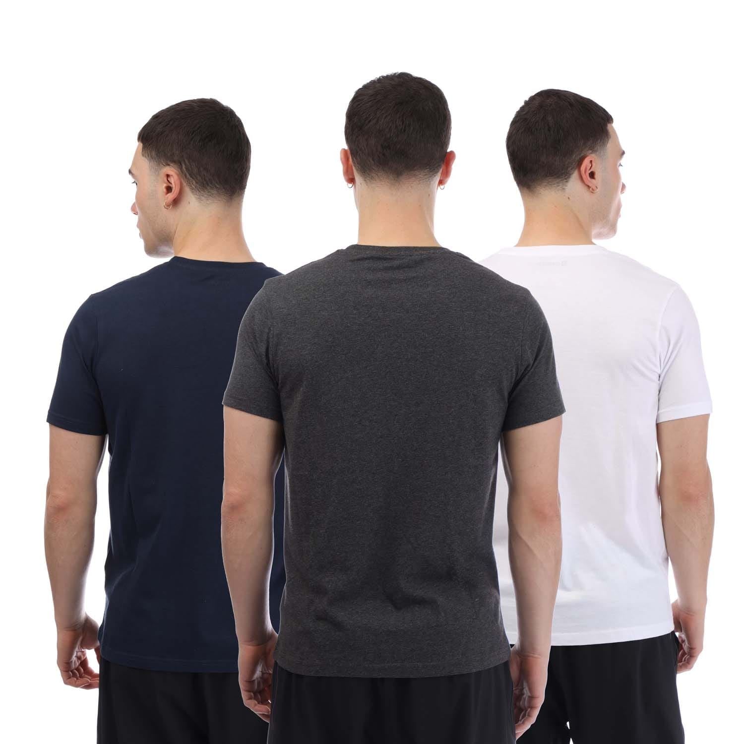 Bench Somerset Logo 3 Pack T-Shirts