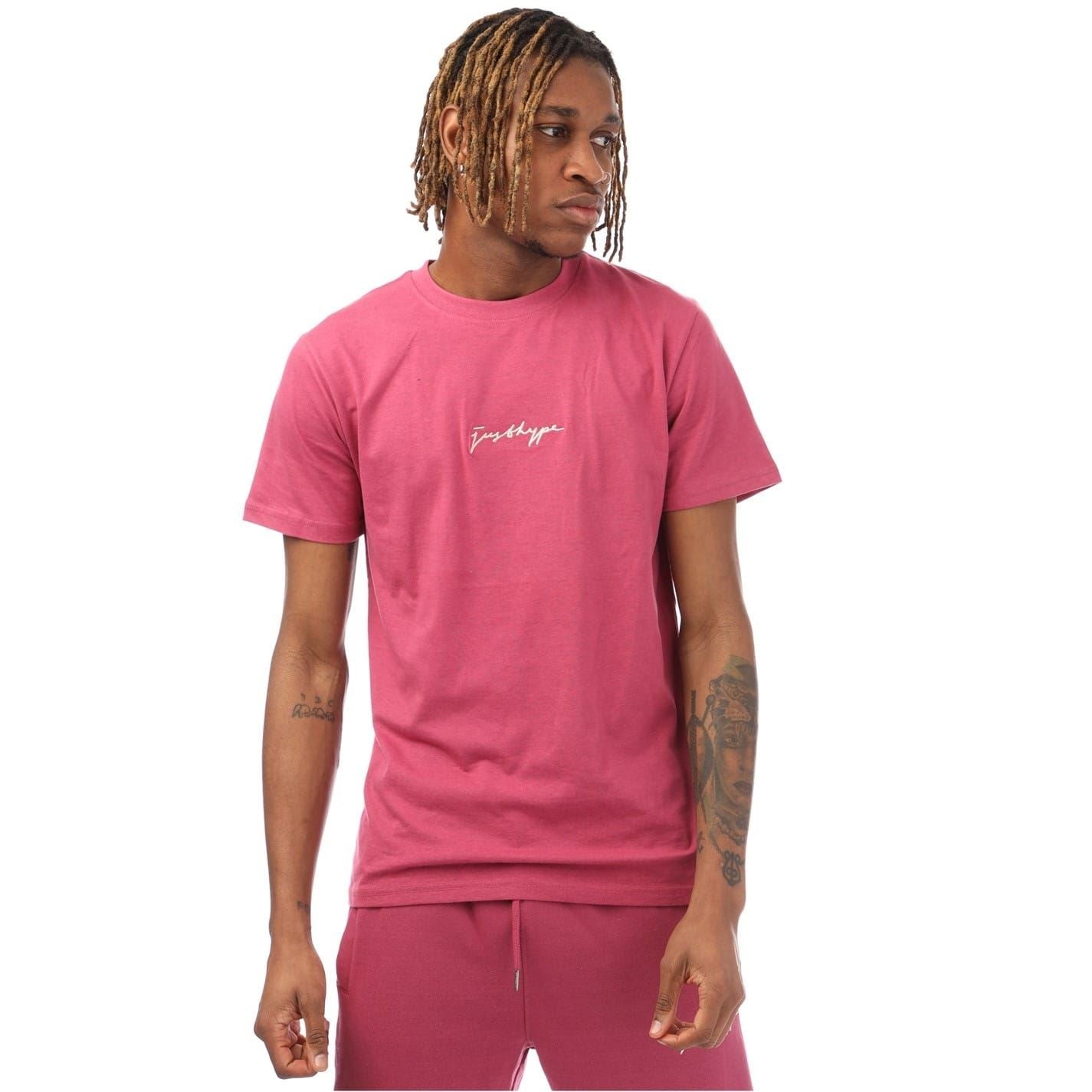 Hype Regular Fit Signature Print T-Shirt