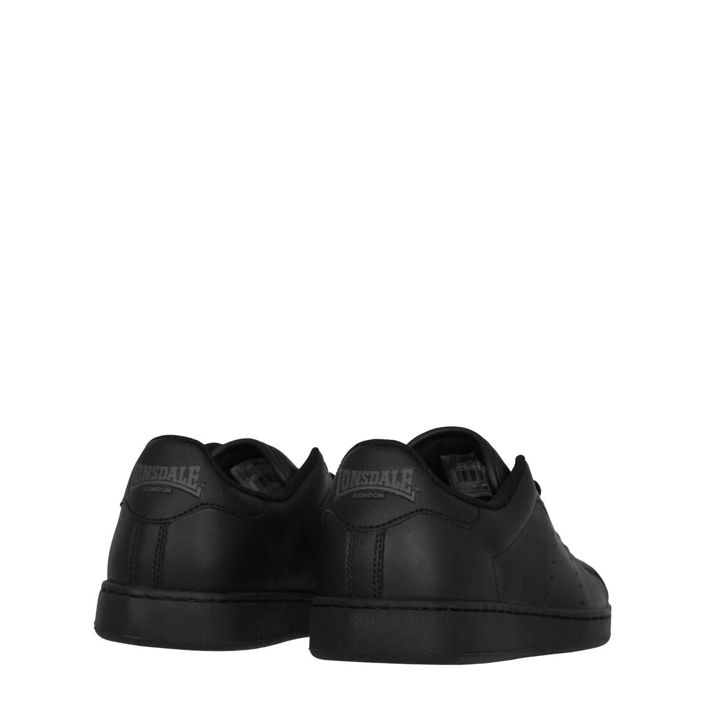 Lonsdale Mens Leyton Leather Trainers