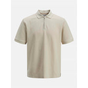 Jack and Jones Mens Zip Polo