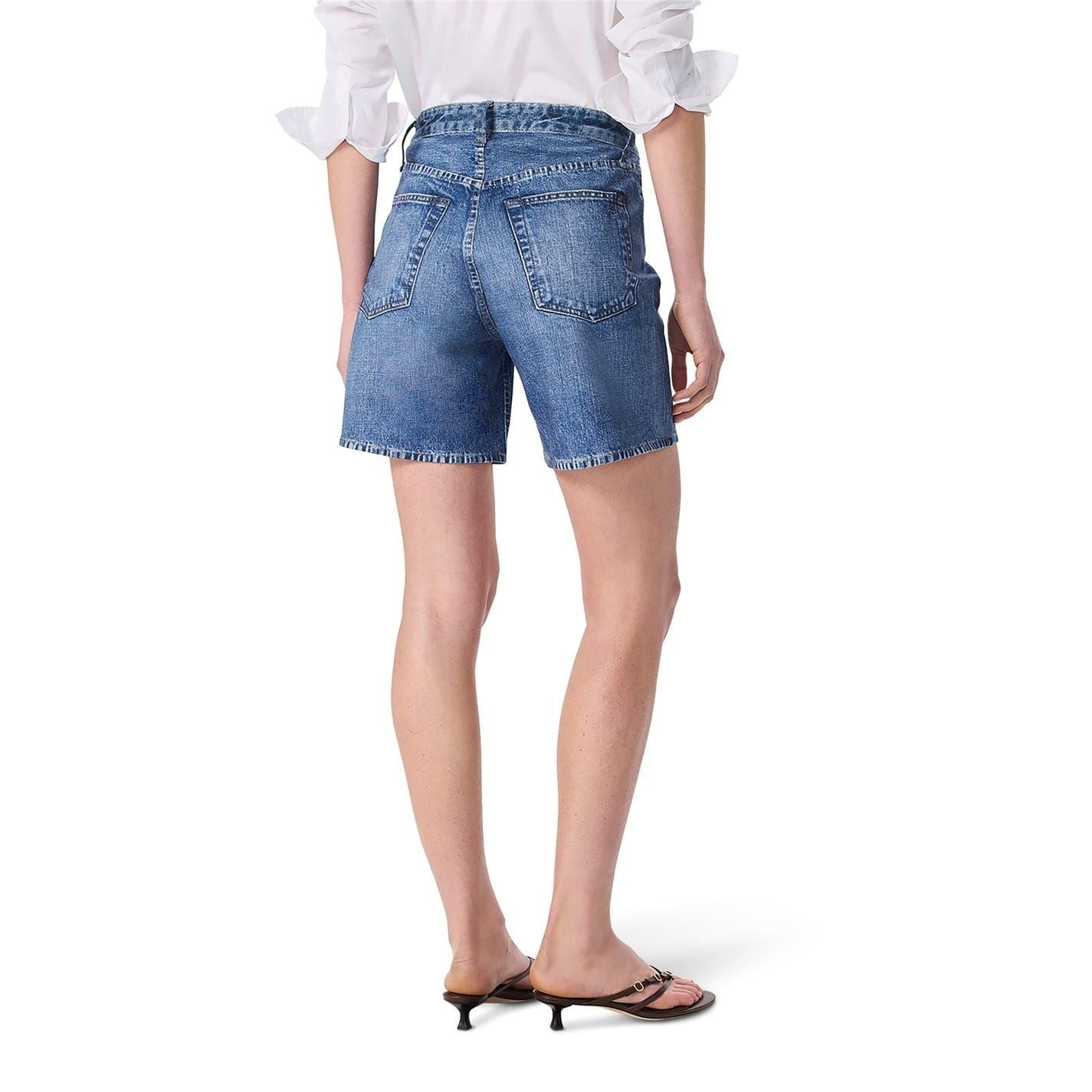 Rag and Bone R And B Kaia Denim Bermuda Shorts