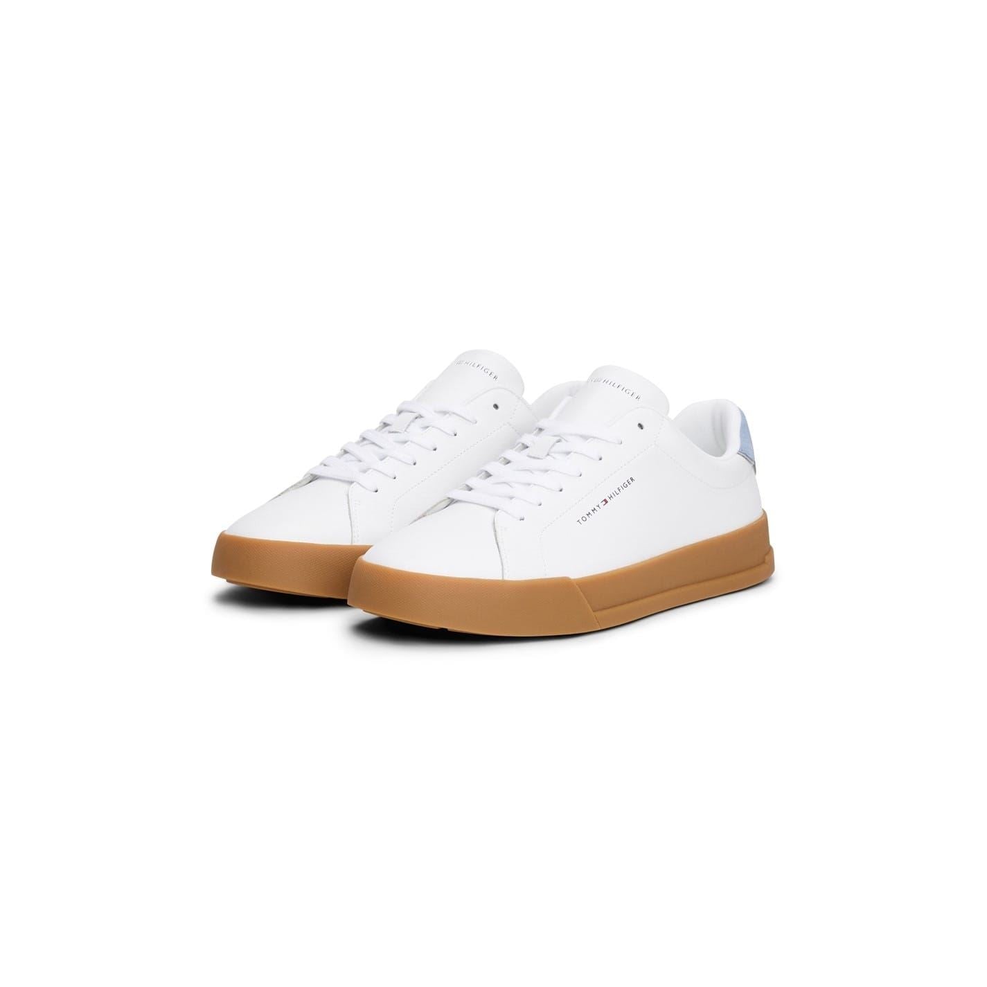 Tommy Hilfiger Leather Low Top Trainers