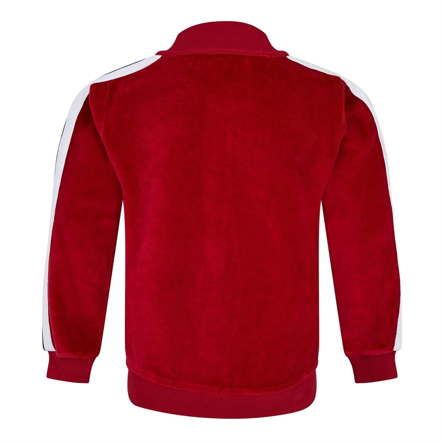 Palm Angels Mock Neck Ribbed Cuff Track Jacket