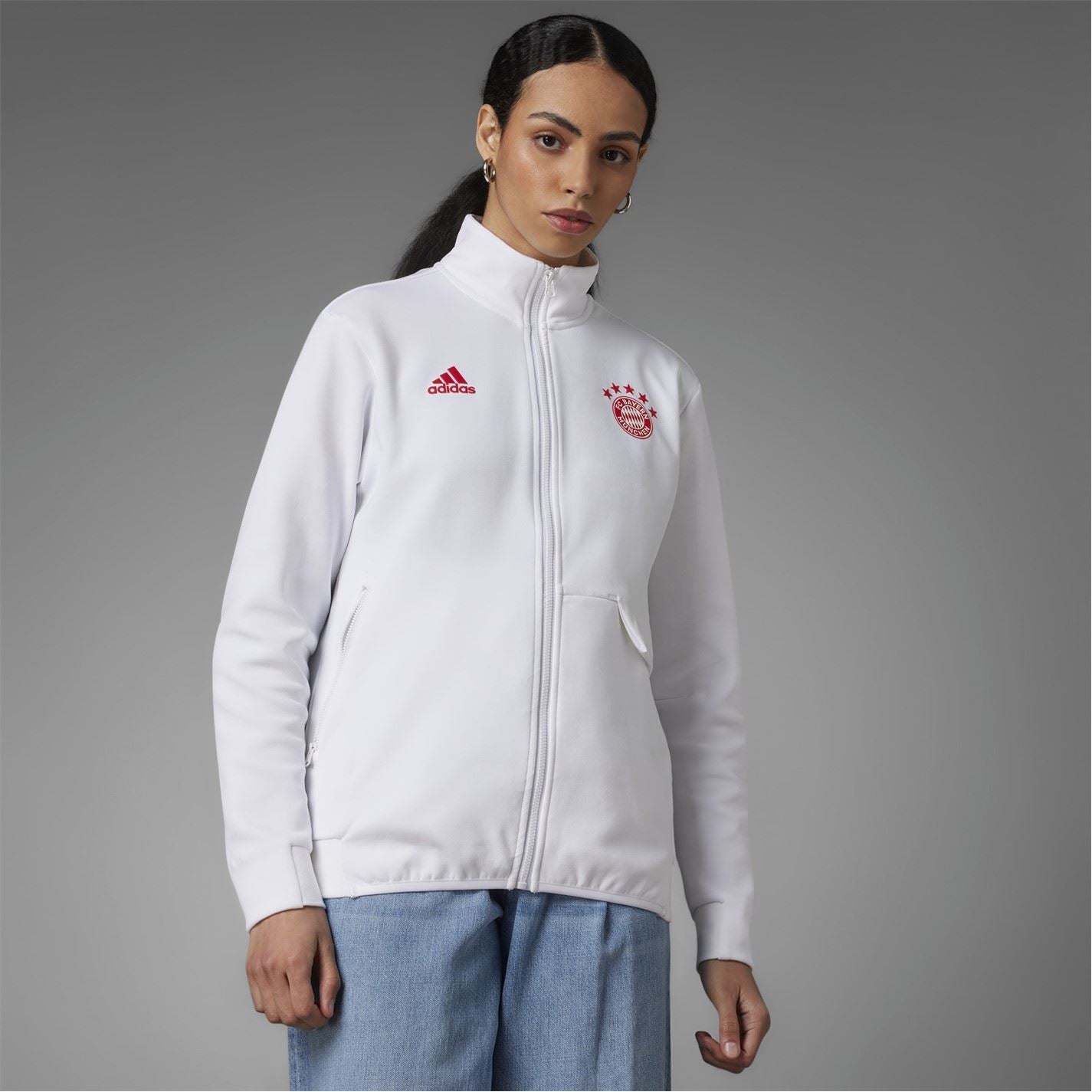 adidas Womens Anth Jacketw Tracksuit Top