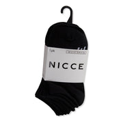 Nicce Welles 5 Pack Junior No Show Socks