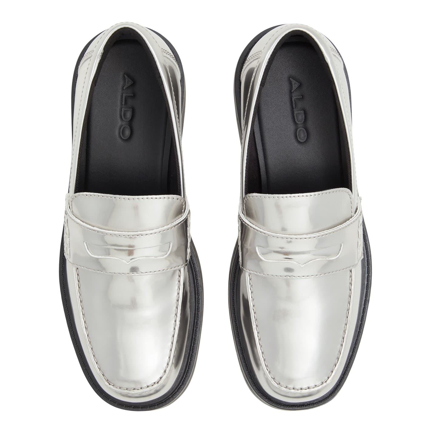 Aldo Verima Penny Loafer Block Heel