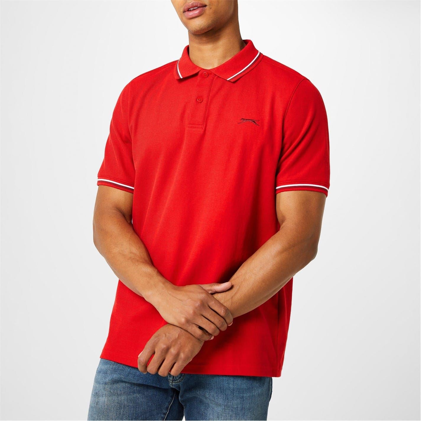 Slazenger Mens Tipped Polo Shirt