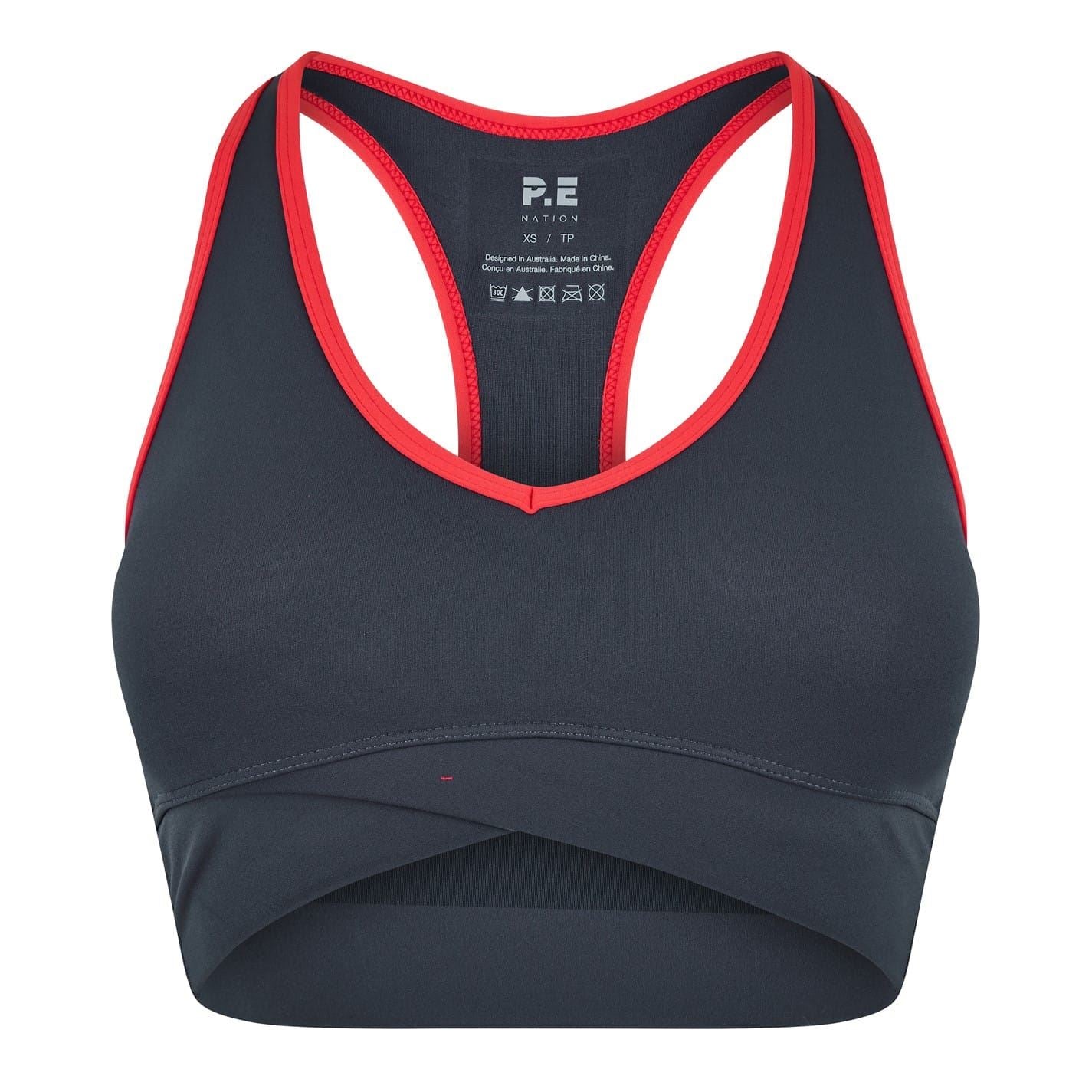 PE Nation Cropped Snug Fit Bra