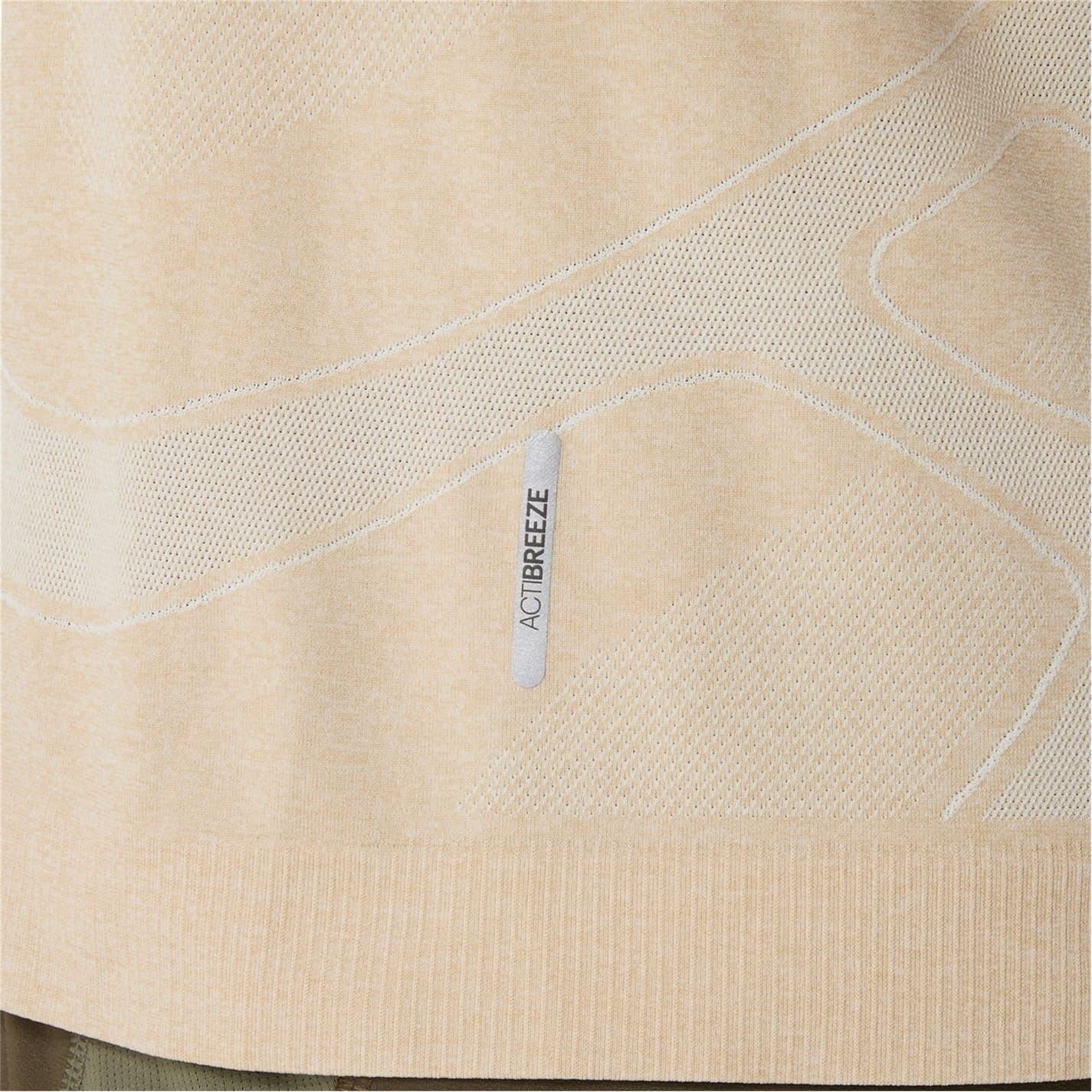 Asics Seamless Crew Neck Short Sleeve Athletic Top