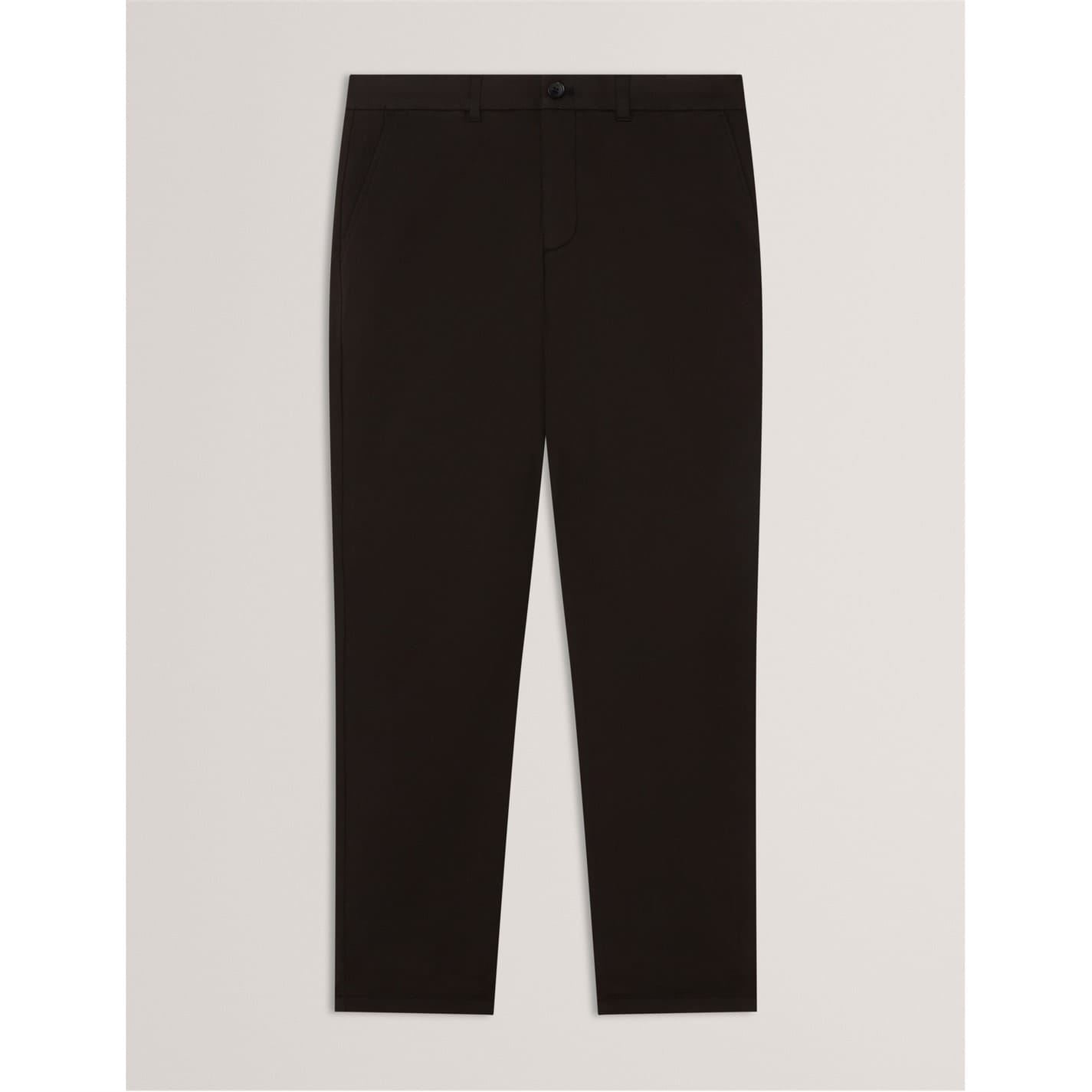 Ted Baker Solid Patterned Slim Chinos