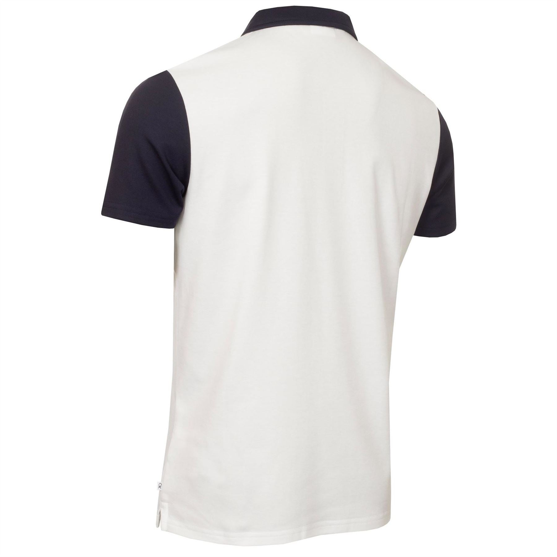 Calvin Klein Golf Embroidered Collared Neck Short Sleeve Polo Shirt