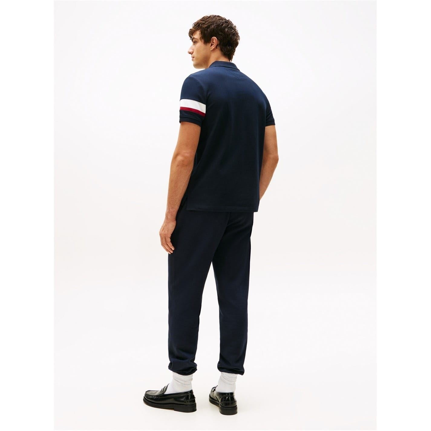 Tommy Hilfiger Collared Neck Short Sleeve Polo Shirt