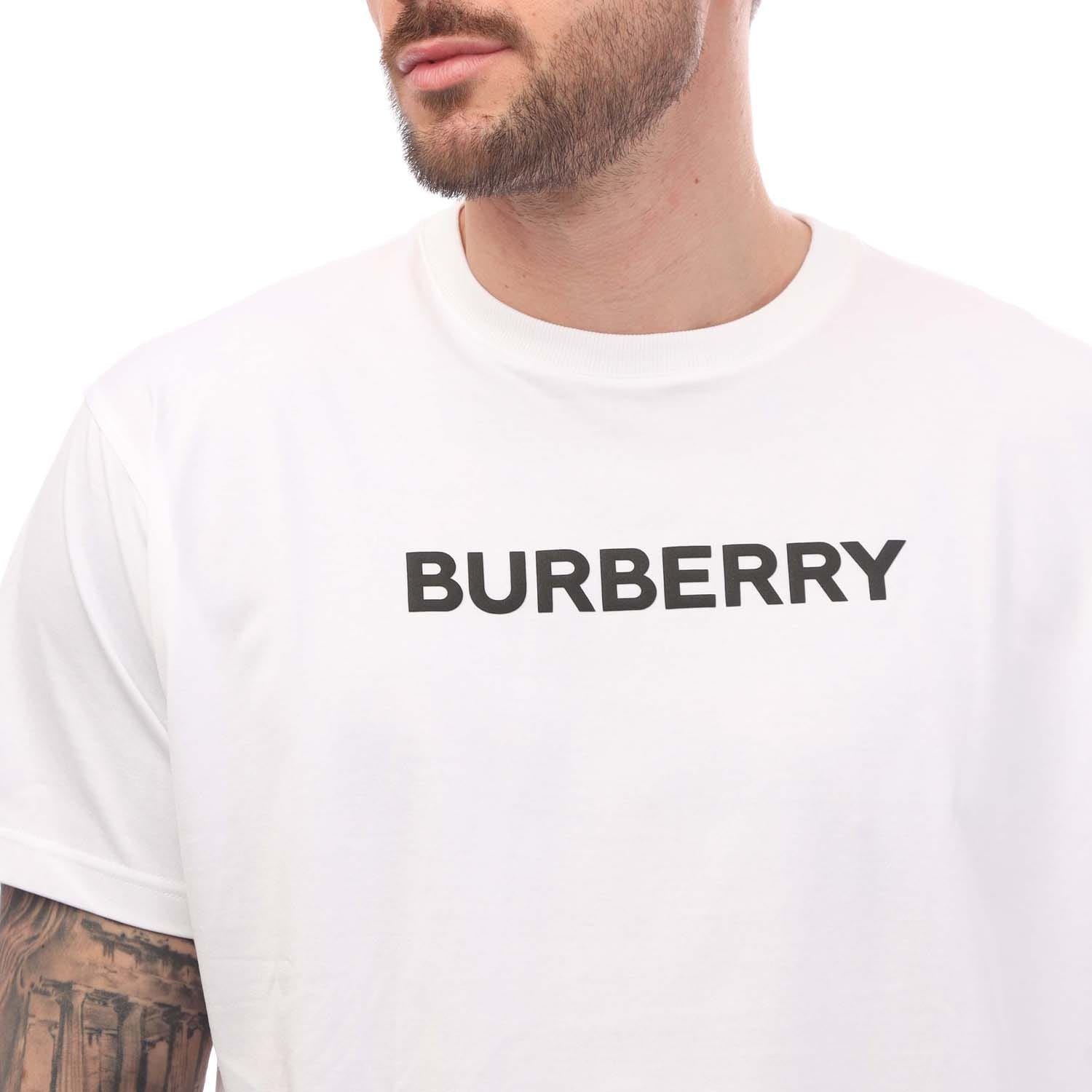 Burberry Harriston Logo Print T-Shirt