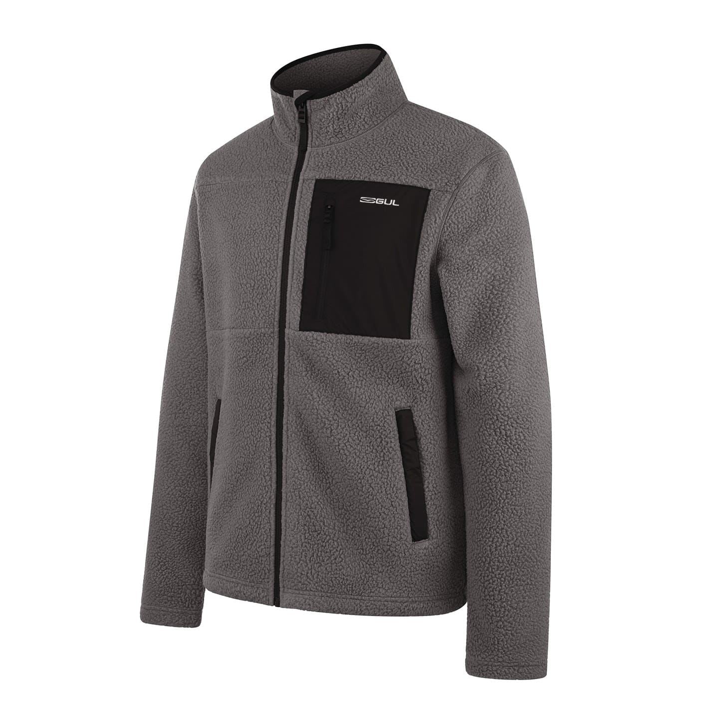 Gul Sherpa Solid Patterned Chest Pocket Jacket