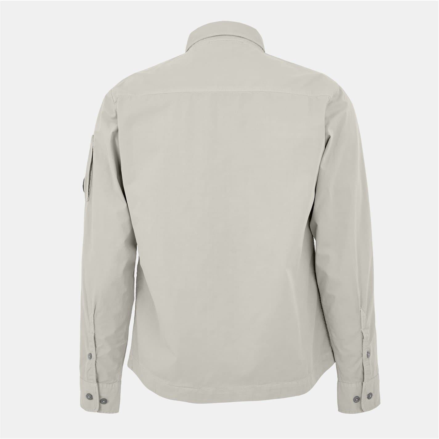 C.P. Company Mens Gabardine Lens Overshirt