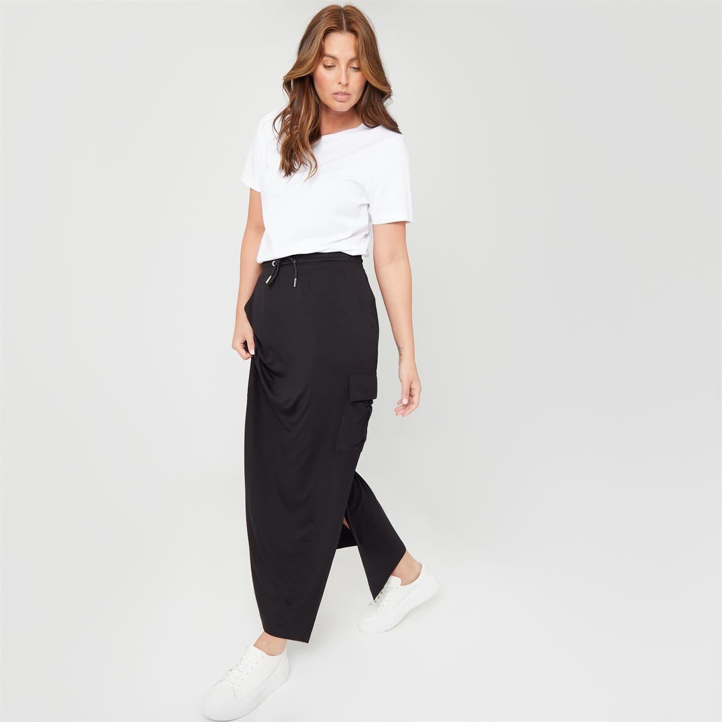 Be You You Maxi Cargo Skirt
