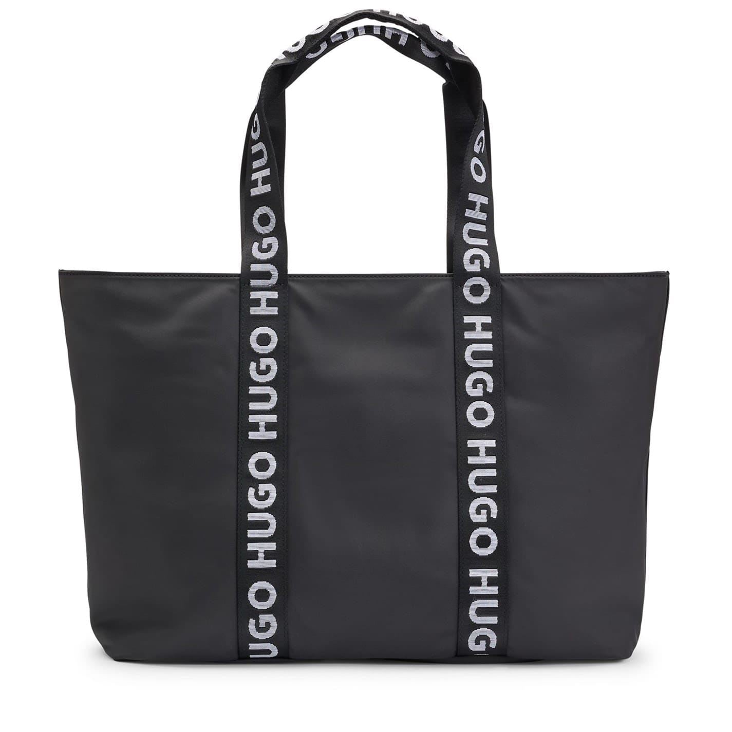 Hugo Bel Lettering Tote Handbag with Logo