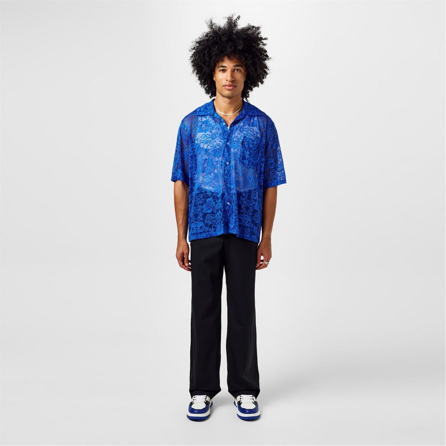 Aries Lace Hawaiian Shirt