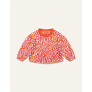 Oilily Aop Crew Neck Long Sleeve Sweatshirt