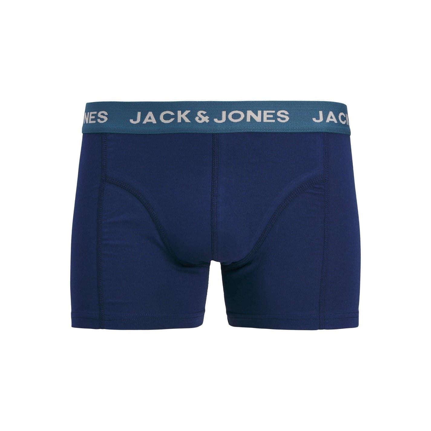 Jack and Jones Train 3 Pack Plain Design Truncks