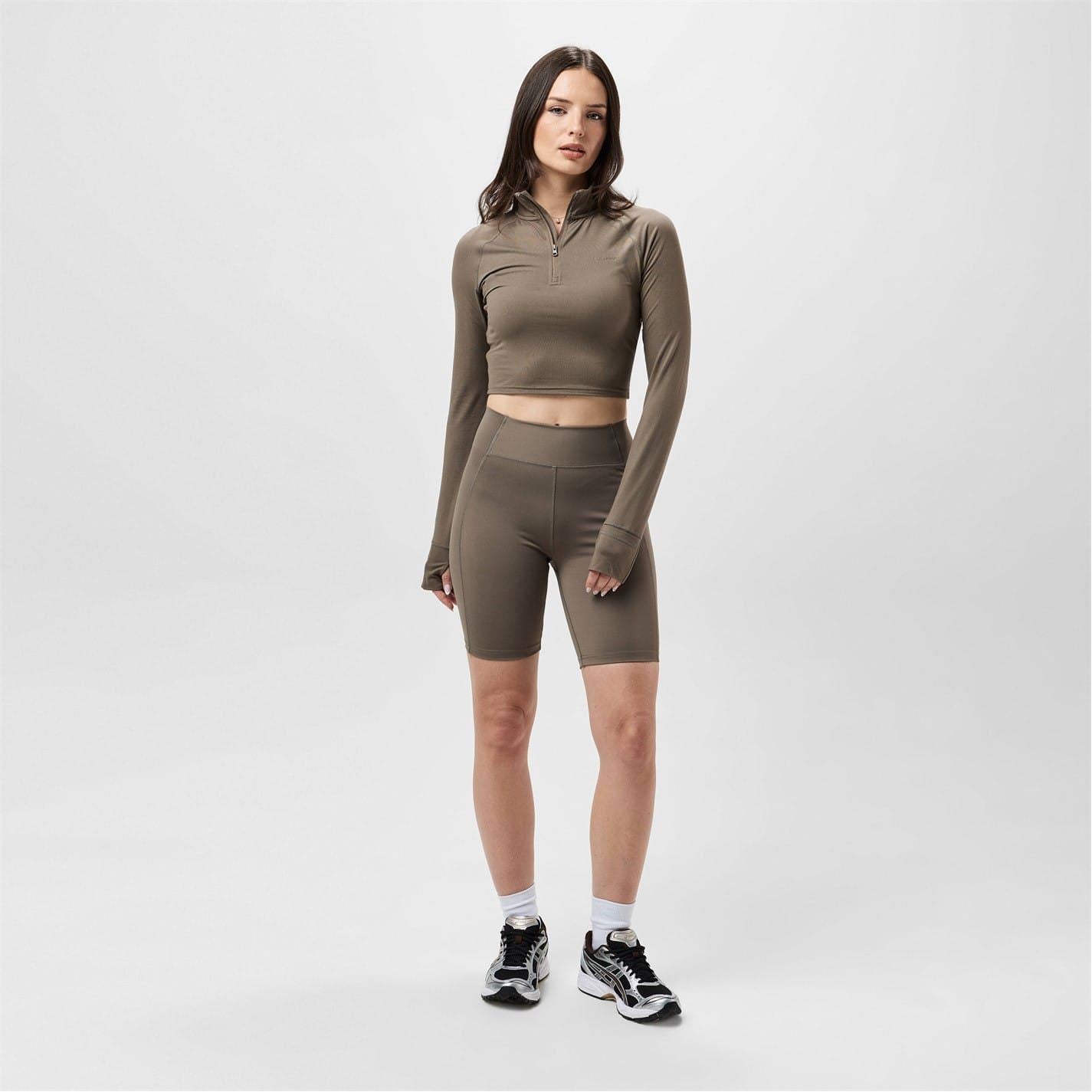 USA Pro Pro Zip Neck Slim Fit Track Jacket