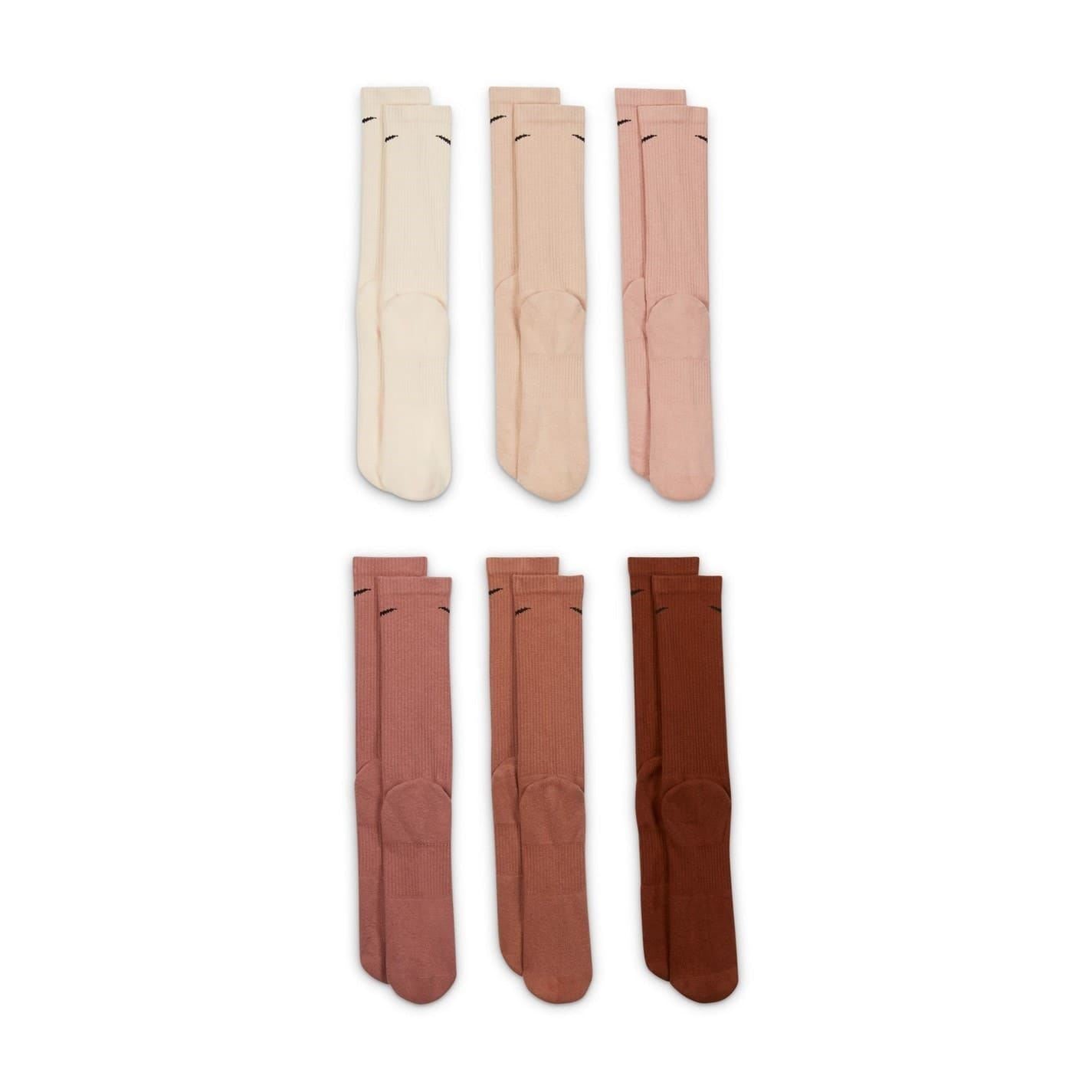 Nike 6 Pack Cushioned Training Crew Socks