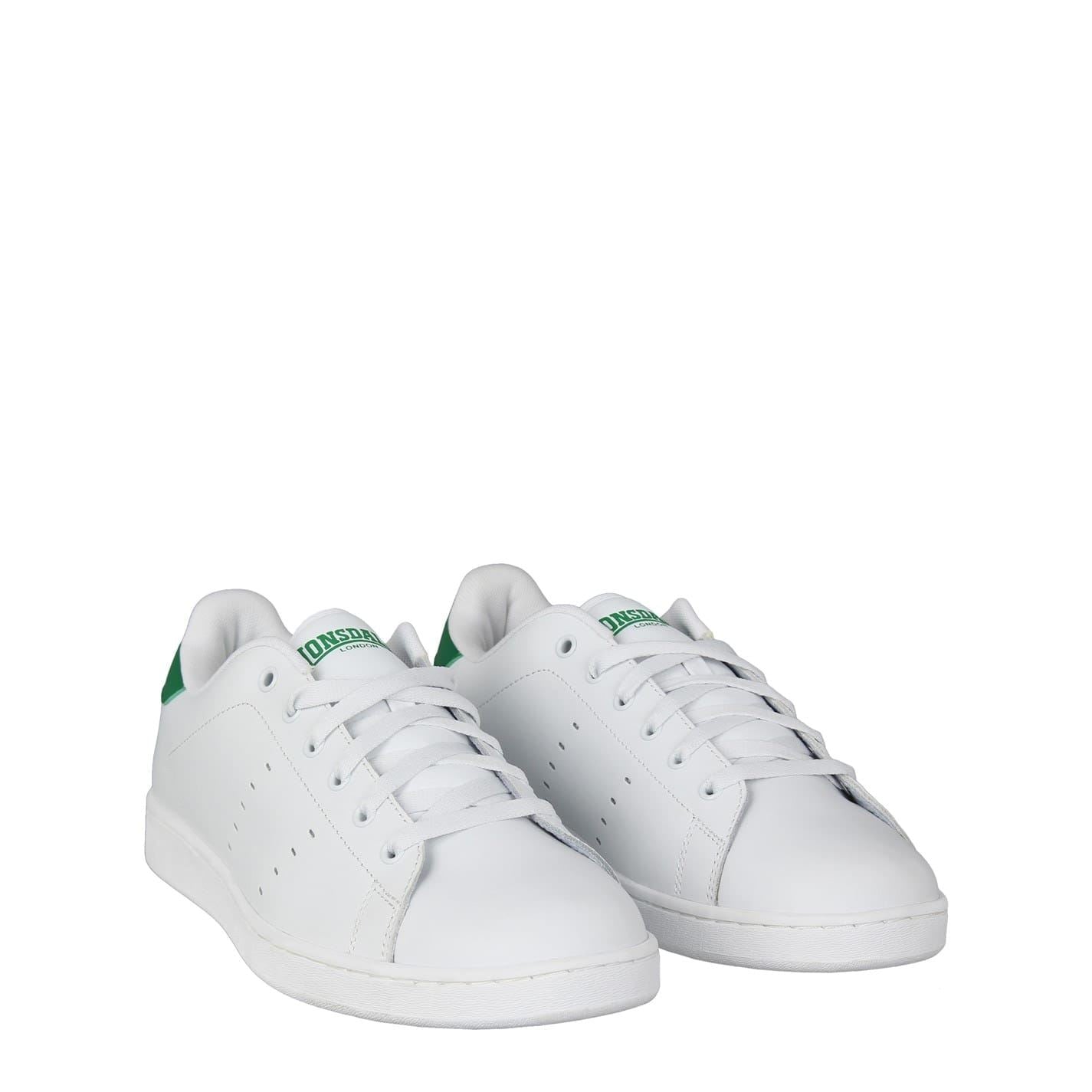 Lonsdale Mens Leyton Leather Trainers