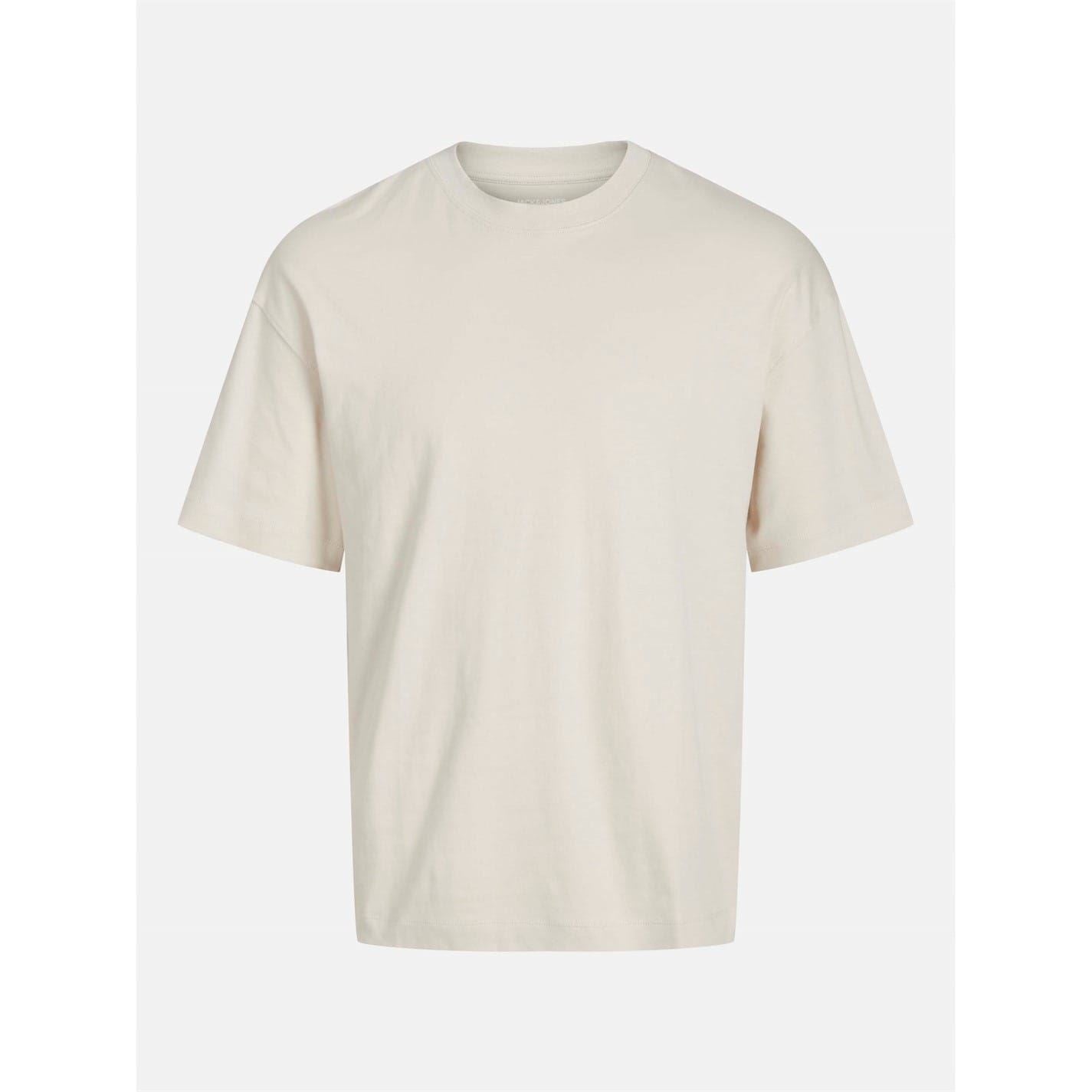 Jack and Jones Crew Neck Ribbed Collar Short Sleeve Jersey T-Shirt