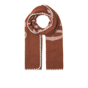 Jack and Jones Solid Oblong Scarf with Crochet Detail