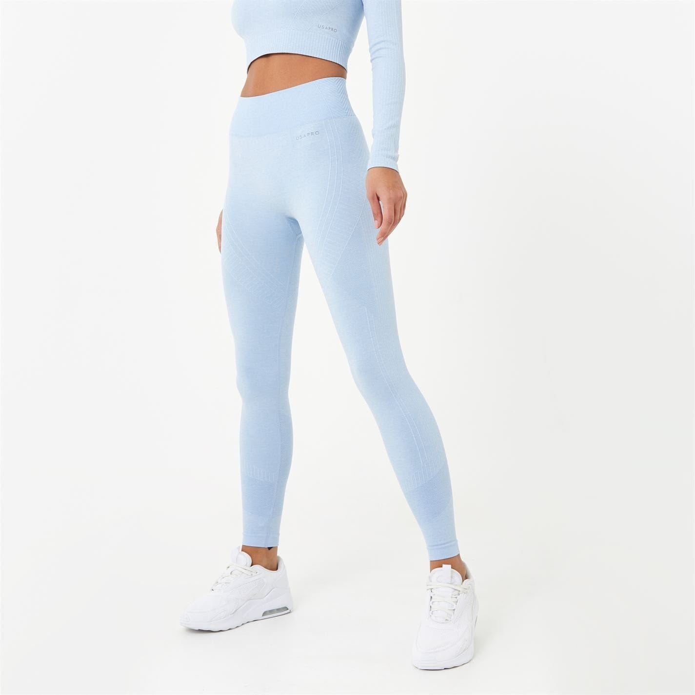 USA Pro Womens High Rise Seamless Tights