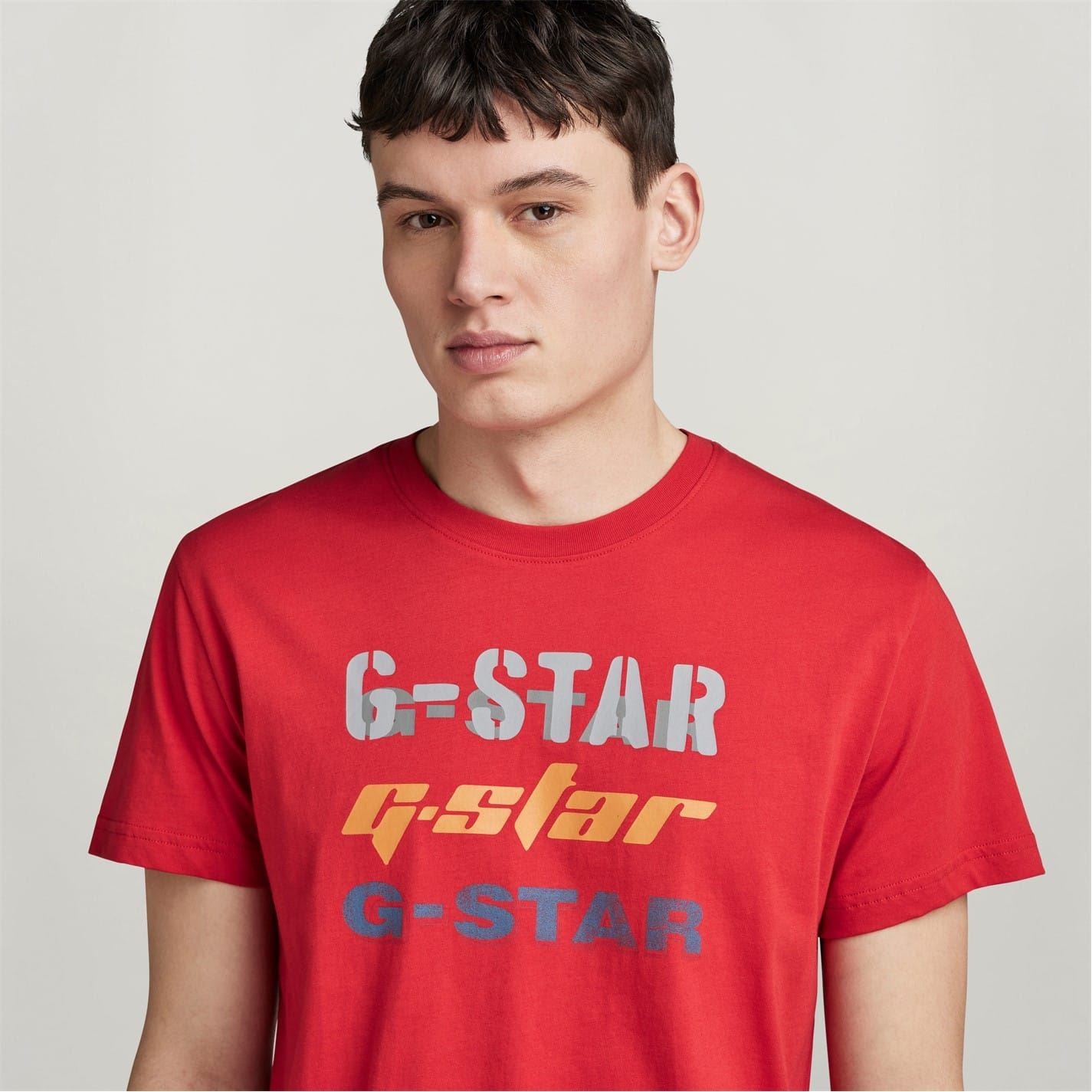 G Star Logo Graphic T-Shirt