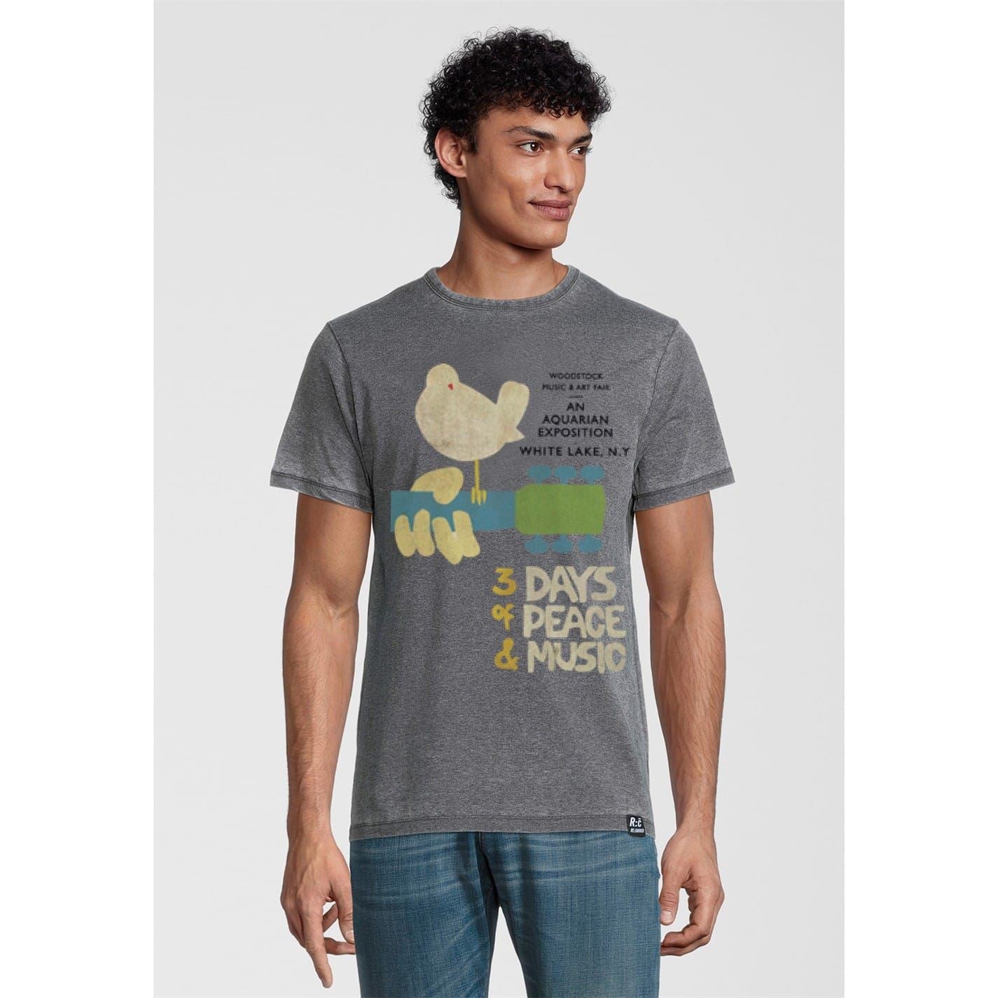 X Woodstock Regular Fit Crew Neck T-Shirt
