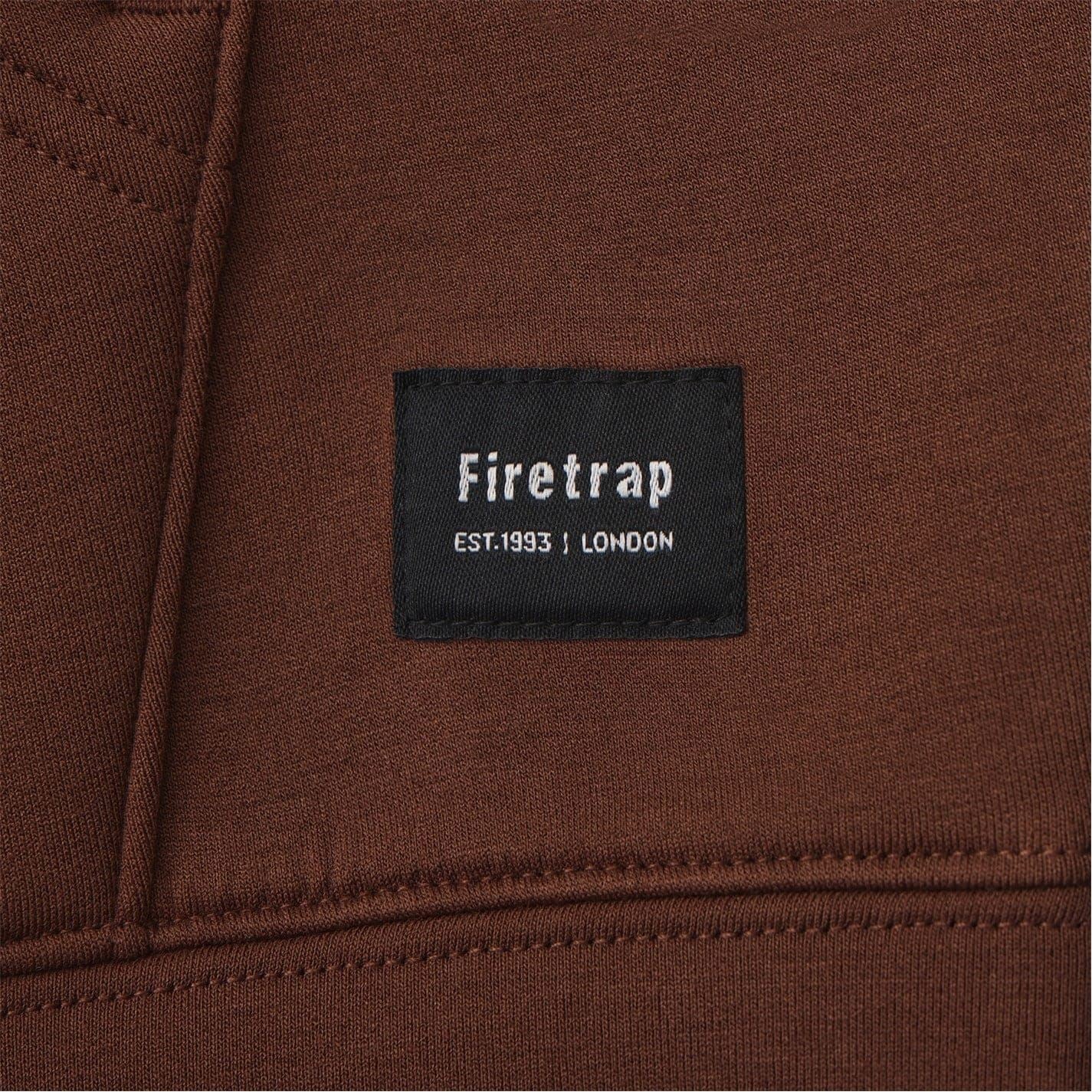 Firetrap Mens Scuba Full Zip  Hoody