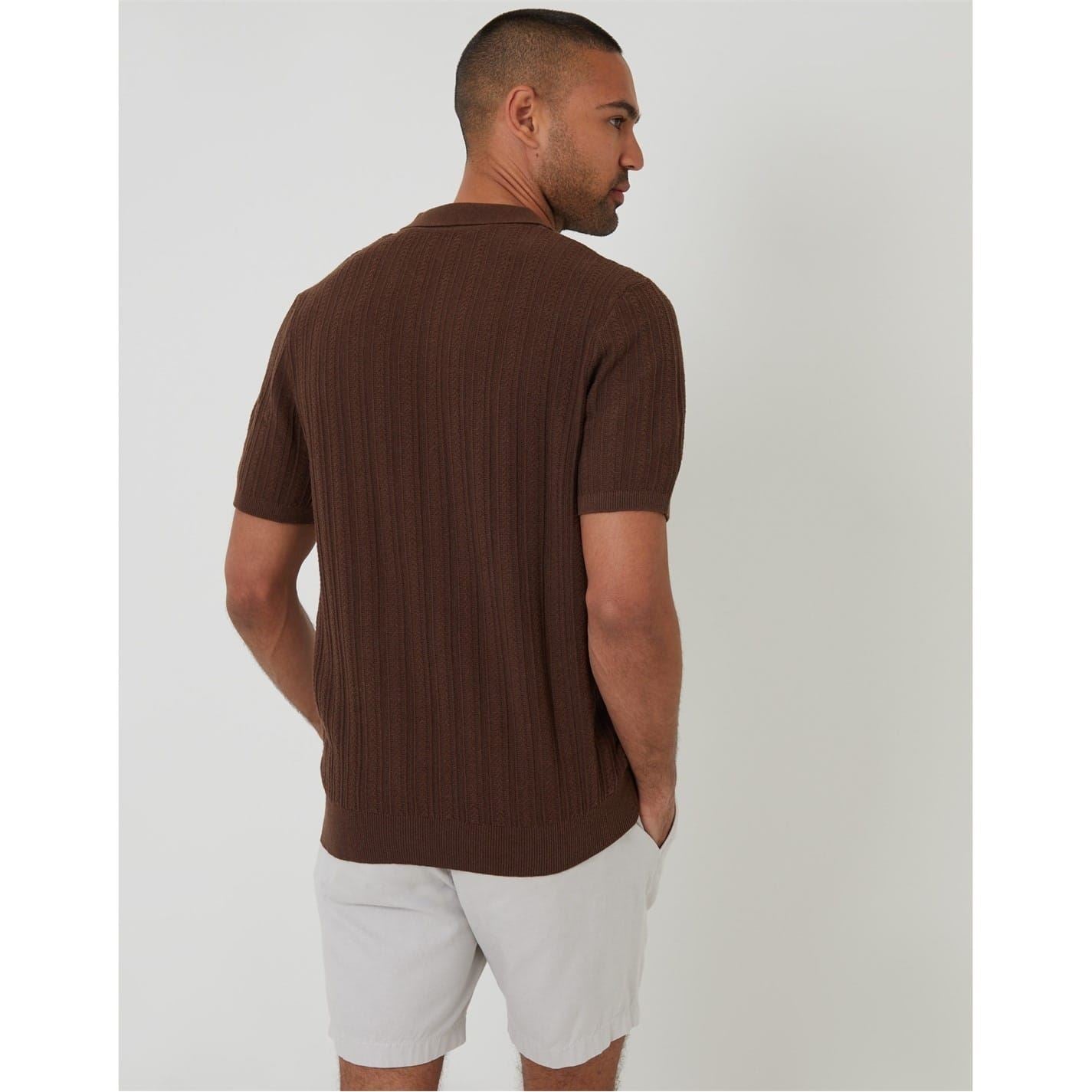 Threadbare Lynwood Collared Short Sleeve Polo Shirt