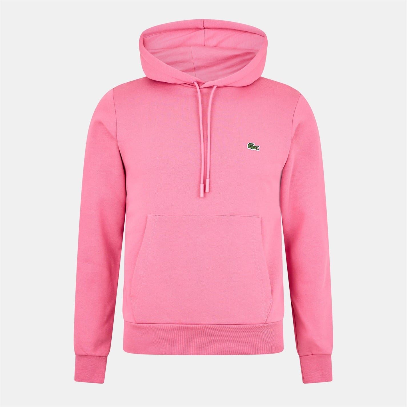 Lacoste Hooded Neck Long Sleeve Sweatshirt with Kangaroo Pocket