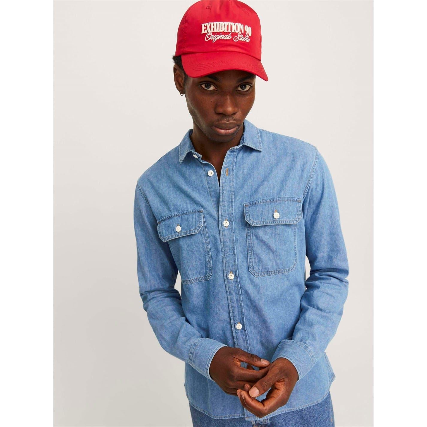 Jack and Jones Mens Denim Shirt