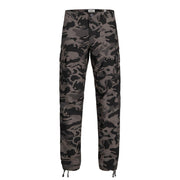 Jack and Jones Barkley Camo Straight Leg Cargo Pants