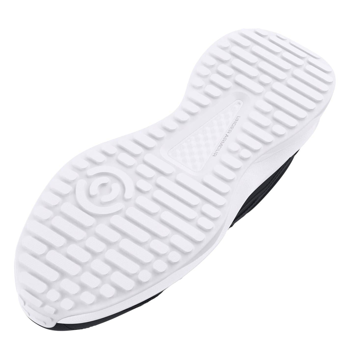 Under Armour Edge Leather Low Top Lace-Up Sneakers