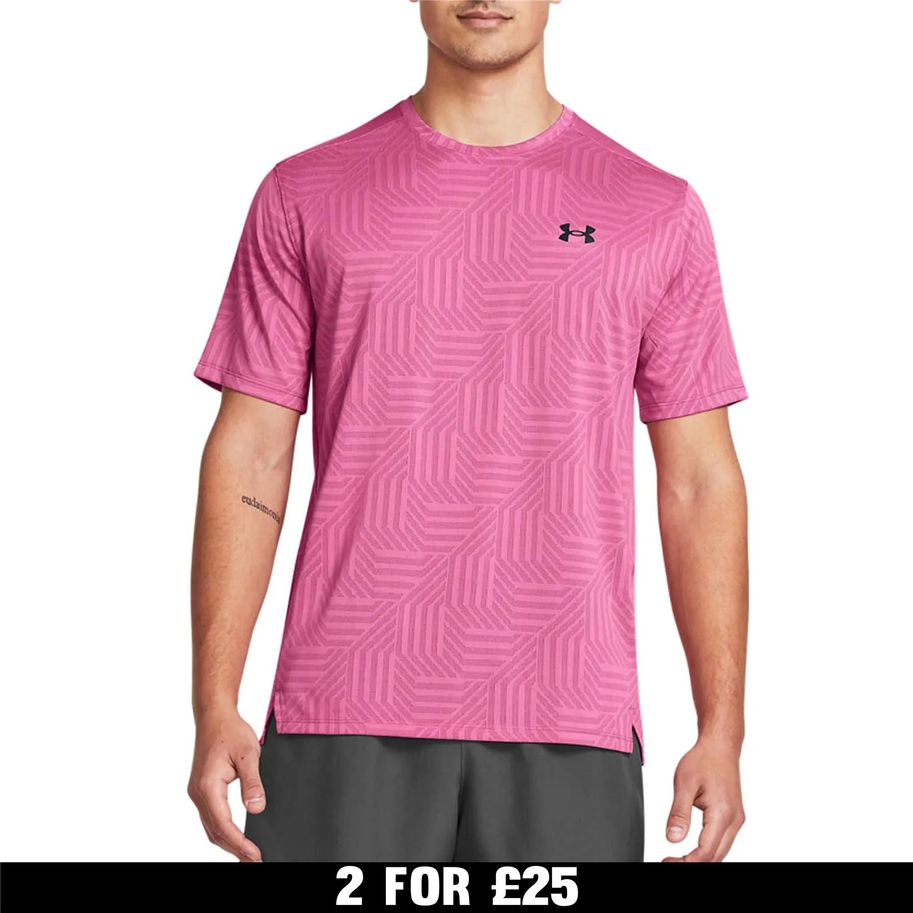 Under Armour Tech Vent Geotessa Short Sleeve T-Shirt