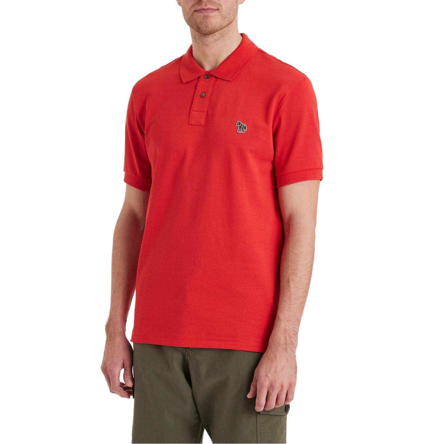 PS Paul Smith Regular Fit Zebra Polo Shirt