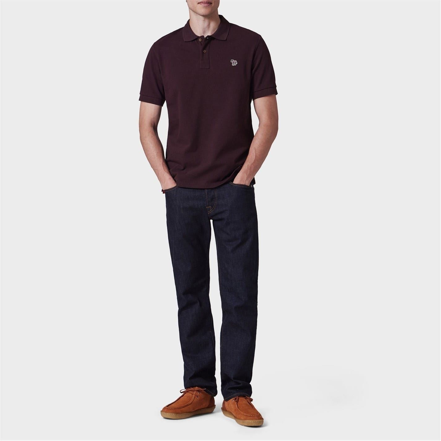 PS Paul Smith Regular Fit Zebra Polo Shirt