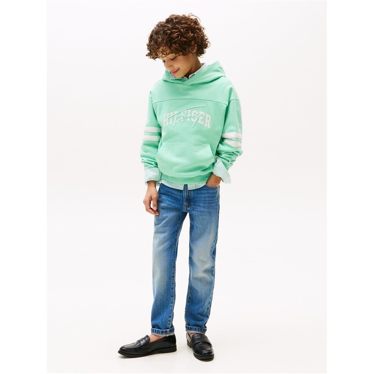 Tommy Hilfiger Modern Straight Leg Five Pocket Jeans