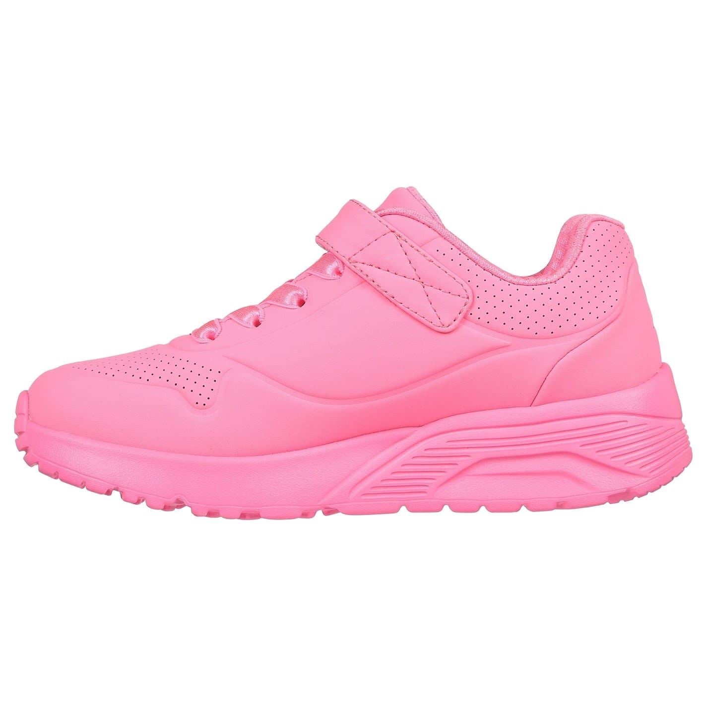 Skechers Uno Lite Round Toe Low Top Sneakers