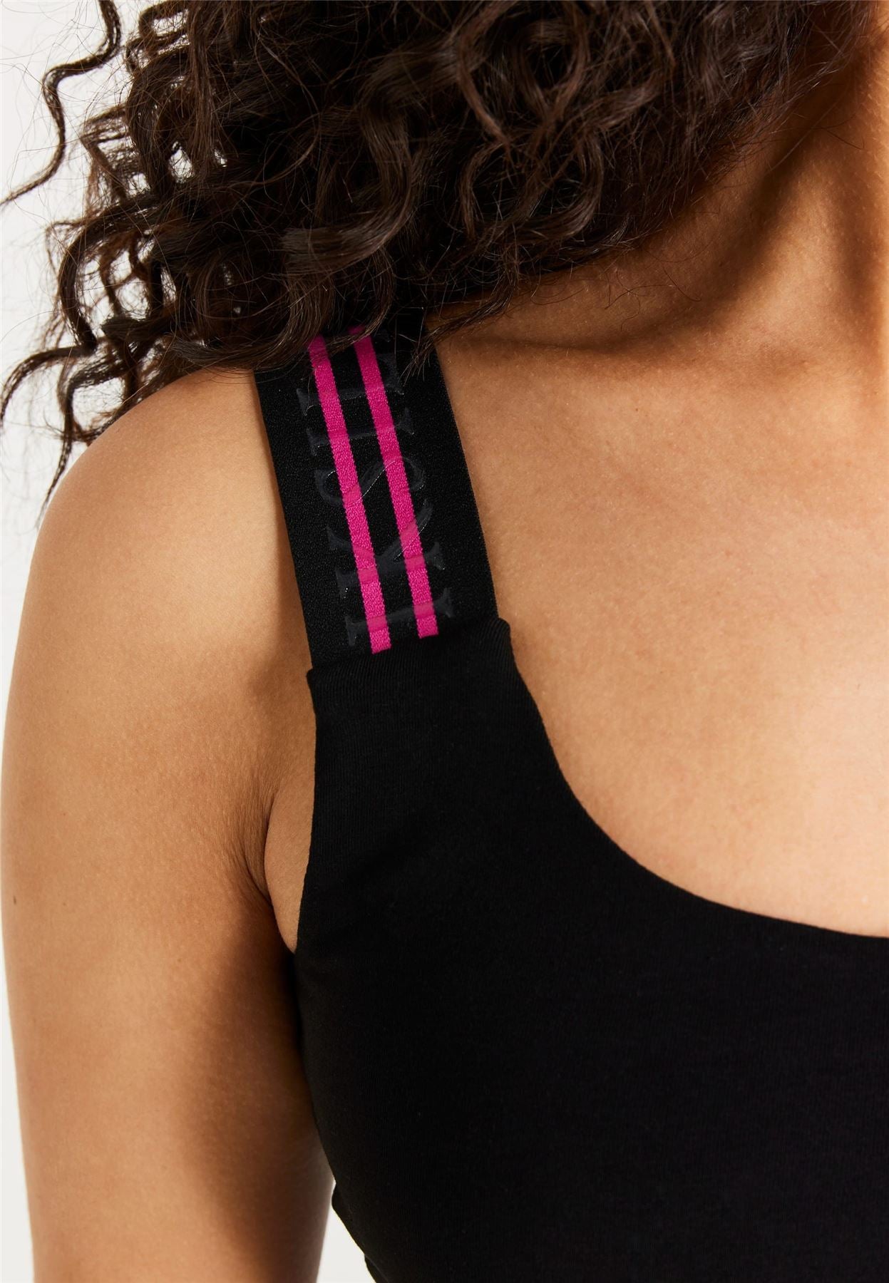 SikSilk Tape One Shoulder Cropped Bralette